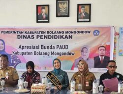 Kepala Dinas Pendidikan Bolmong Menggelar Apresiasi Bunda PAUD