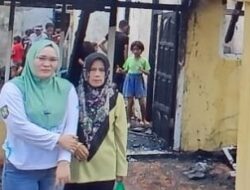Dinkes Bolmong Beri Pendampingan Medis dan Psikologis Korban Kebakaran di Desa Bakan