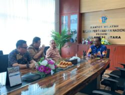 Ketua dan Wakil Ketua DPRD Bersama Bupati Bolmong Kunker di Kanwil BPN/ATR Sulut