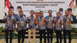 Pimpinan DPRD Bolmong Ikut Rakernassus ADKASI, Bahas Dampak Pengurangan TKD 2026