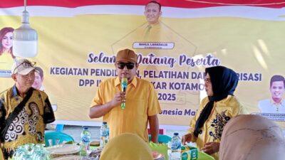 DPD II Partai Golkar Kotamobagu Gelar Pendidikan, Pelatihan, dan Kaderisasi di Pantai Babo