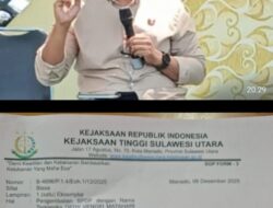 Kejati Sulut Kembalikan SPDP Tersangka Deddy Matahari, Kasus Sudah Daluwarsa