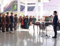 Wakil Walikota Rendy Mangkat Rolling Pejabat Esselon II Pemkot Kotamobagu