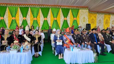 Wujud Sinergitas Antar Forkopimda, Kajari Saptono Hadiri Upacara HUT Kota-Kotamobagu ke-116 Tahun