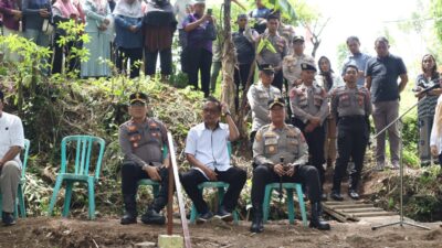 Wakil Ketua DPRD Ahmad Sabir Hadiri Peresmian Jembatan MOTABI yang diresmikan oleh Kapolres Kotamobagu