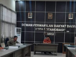 Wakil Ketua DPRD Jusran D Mokolanut Pimpin RDP dengan Kantor Pertanahan Kotamobagu Bahas PTSL dan SOP Penerbitan Sertipikat