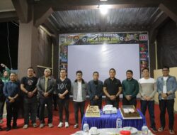 Weny-Rendy Berikan Suprise Ulang Tahun ke Kapolres Kotamobagu