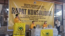 Konsolidasi DPD II Partai Golkar Minsel Berjalan Dinamis, CEP-MEP Tekankan Soliditas Kader