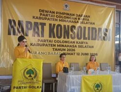 Konsolidasi DPD II Partai Golkar Minsel Berjalan Dinamis, CEP-MEP Tekankan Soliditas Kader
